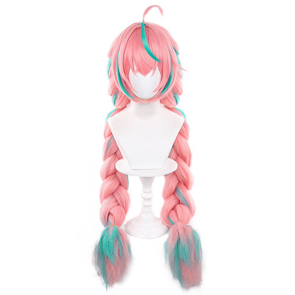 Genshin Impact Varesa Pink Cosplay Wig