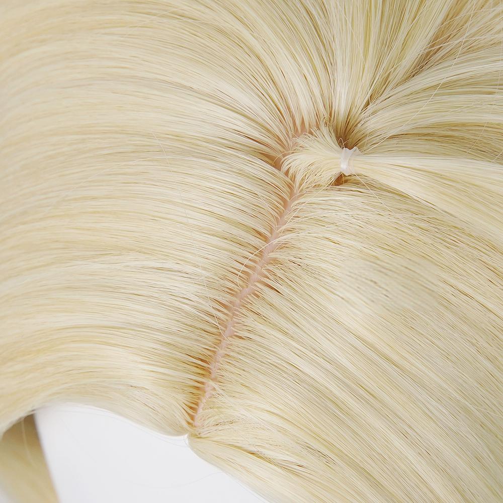 Genshin Impact Varka Golden Cosplay Wig