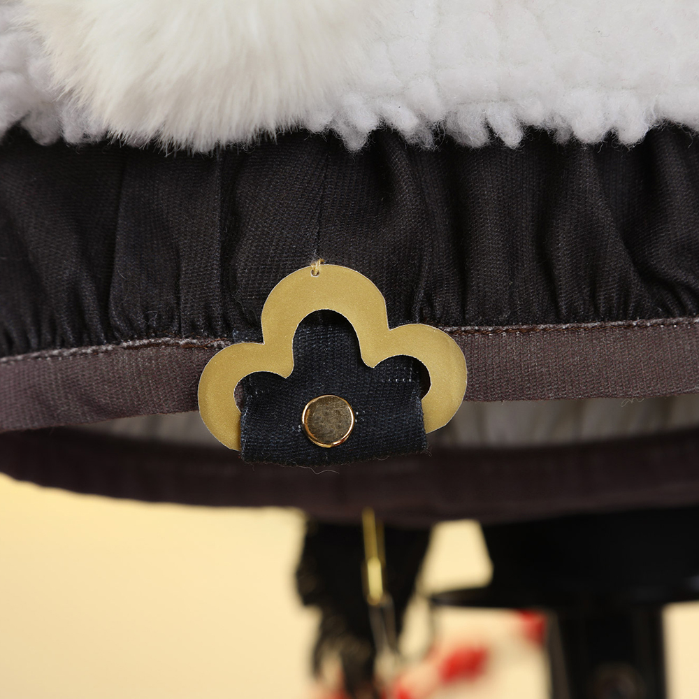 Genshin Impact Xiangling Skin New Year's Cheer Cosplay Costume