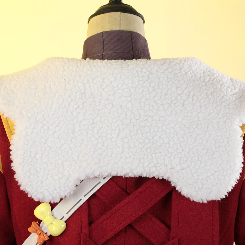 Genshin Impact Xiangling Skin New Year's Cheer Cosplay Costume