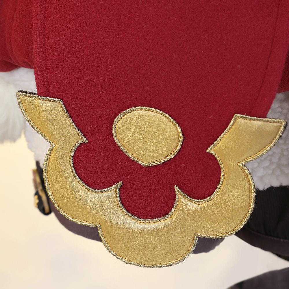 Genshin Impact Xiangling Skin New Year's Cheer Cosplay Costume