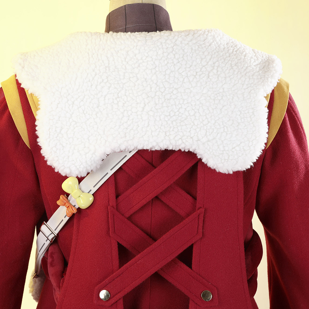 Genshin Impact Xiangling Skin New Year's Cheer Cosplay Costume