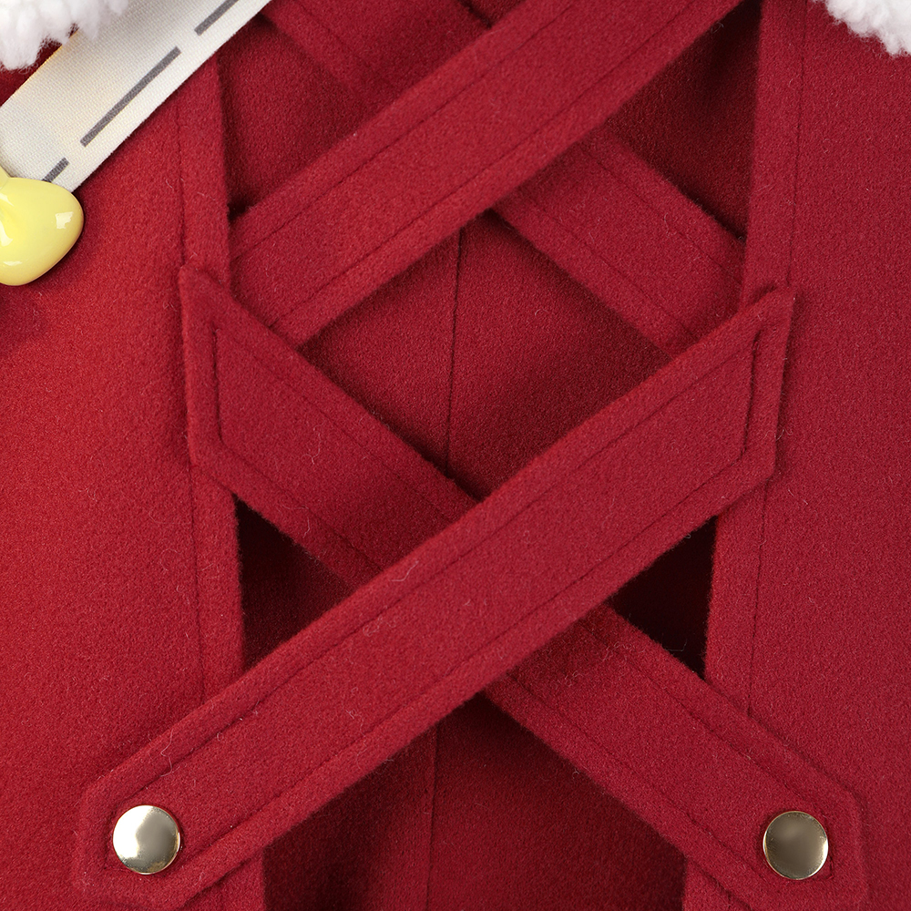 Genshin Impact Xiangling Skin New Year's Cheer Cosplay Costume