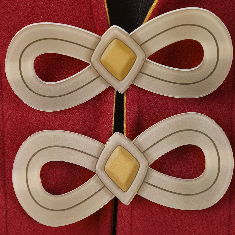 Genshin Impact Xiangling Skin New Year's Cheer Cosplay Costume