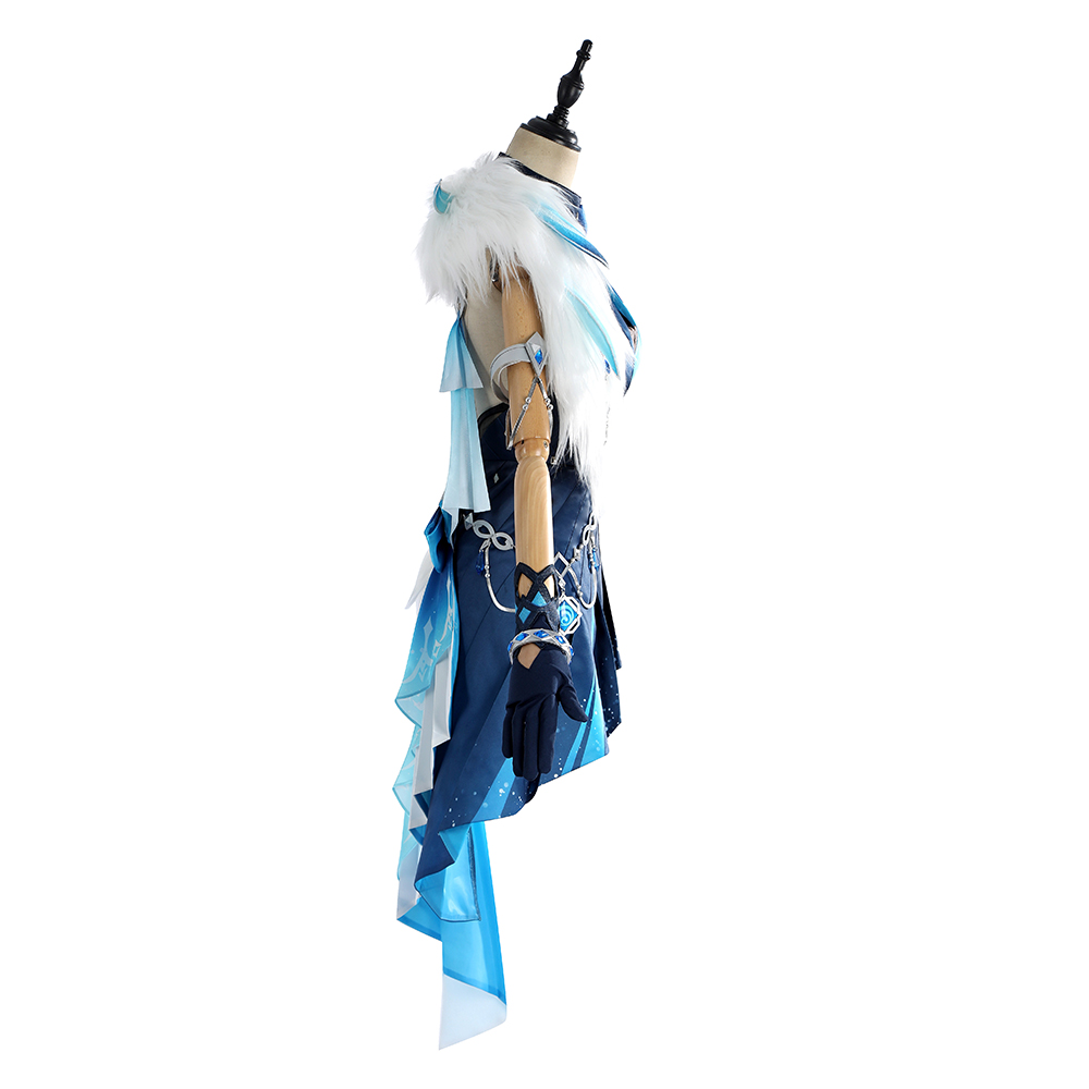 Genshin Impact Yelan Tranquil Banquet Cosplay Costume