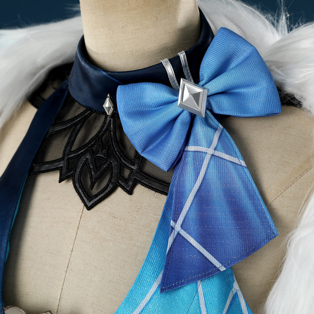 Genshin Impact Yelan Tranquil Banquet Cosplay Costume