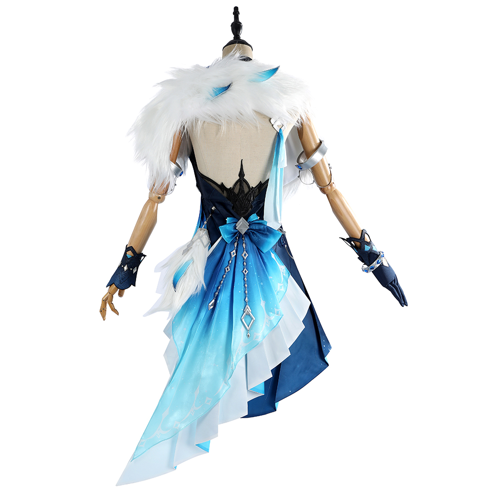 Genshin Impact Yelan Tranquil Banquet Cosplay Costume