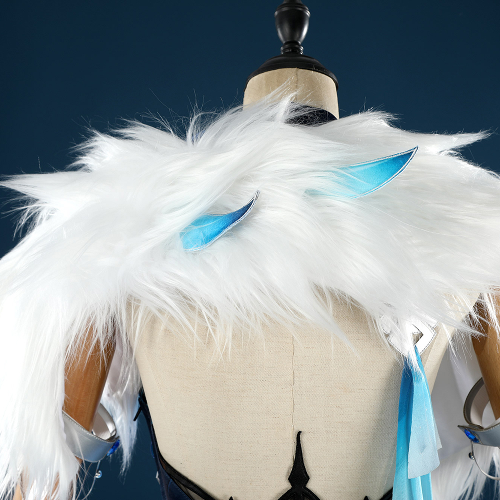 Genshin Impact Yelan Tranquil Banquet Cosplay Costume