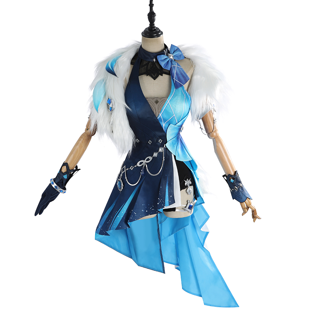 Genshin Impact Yelan Tranquil Banquet Cosplay Costume