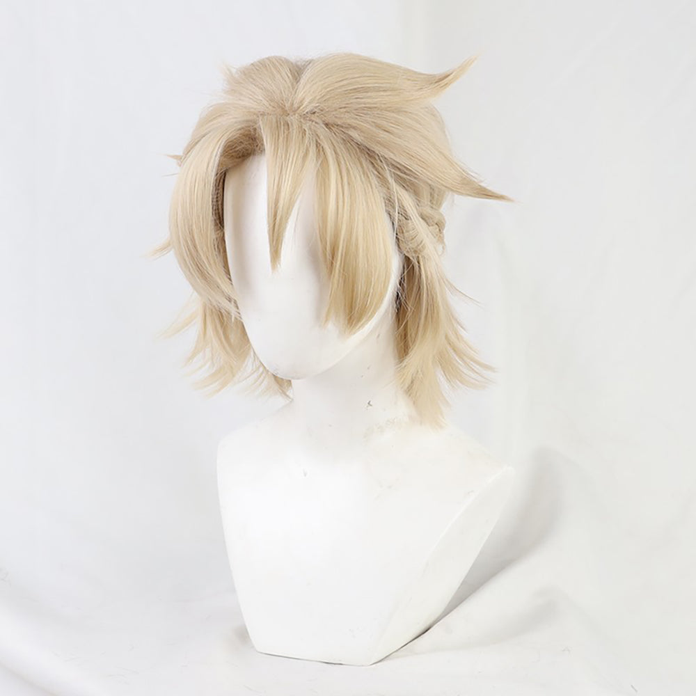 Genshin Impact Albedo Golden Cosplay Wig-Cosplay Instrumentality Project