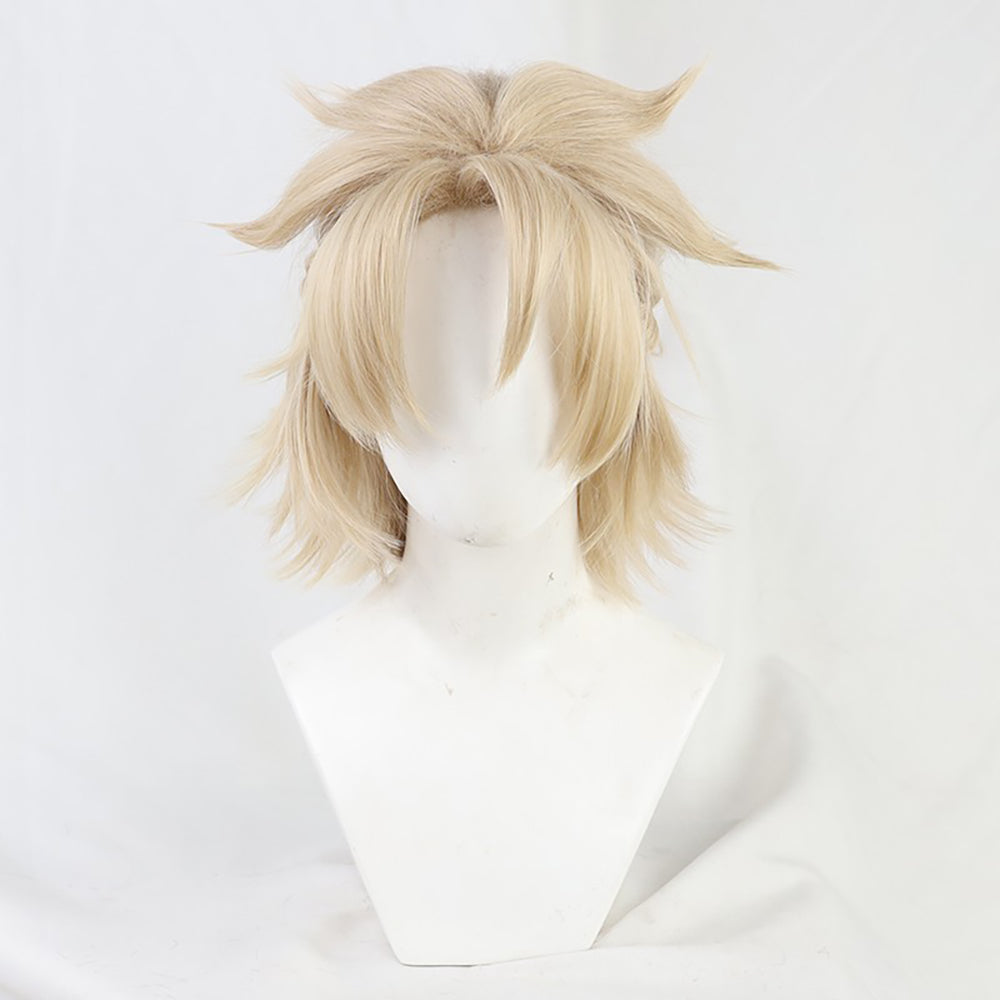 Genshin Impact Albedo Golden Cosplay Wig-Cosplay Instrumentality Project