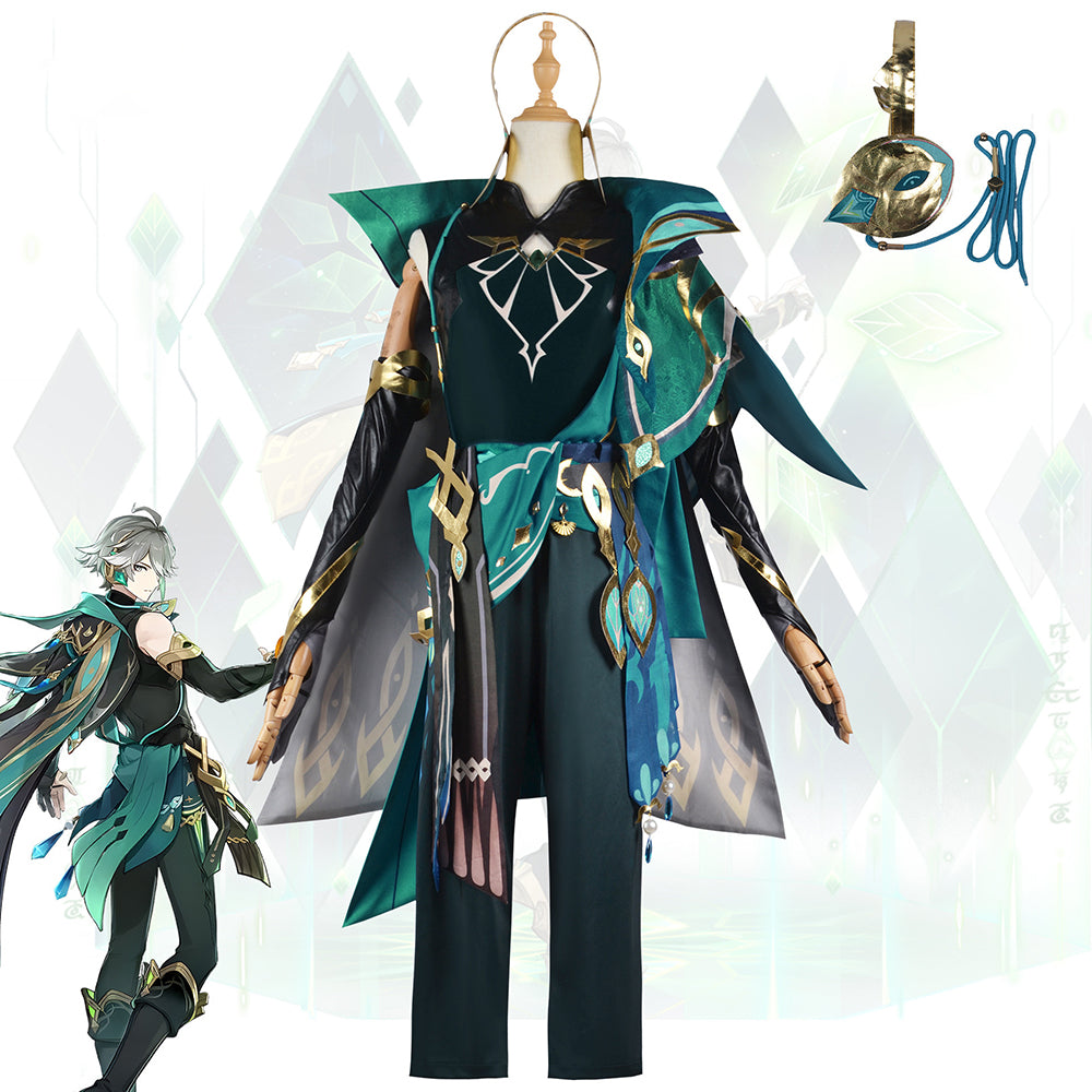 Genshin Impact Alhaitham Cosplay Costume-Cosplay Instrumentality Project