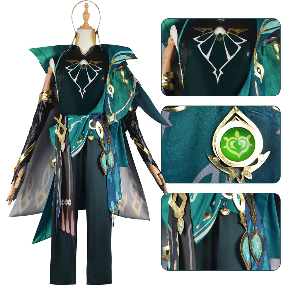 Genshin Impact Alhaitham Cosplay Costume-Cosplay Instrumentality Project