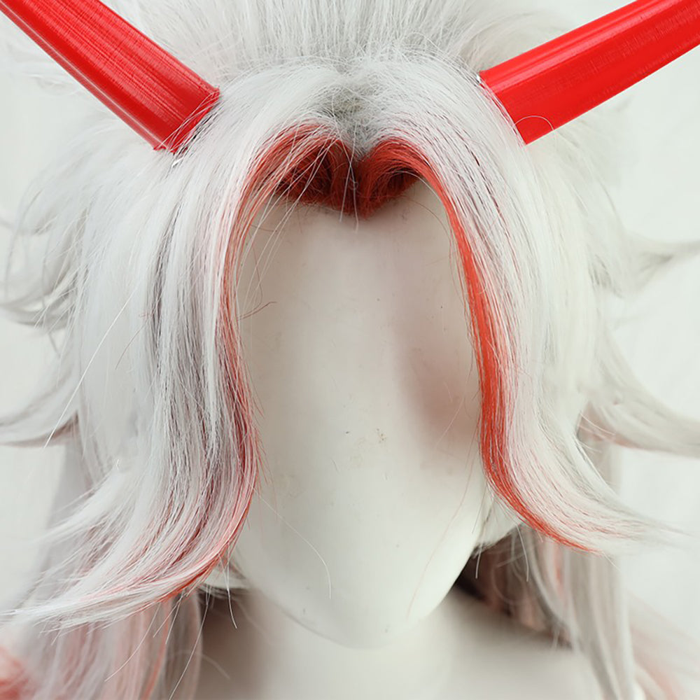 Genshin Impact Arataki Itto Silver Cosplay Wig