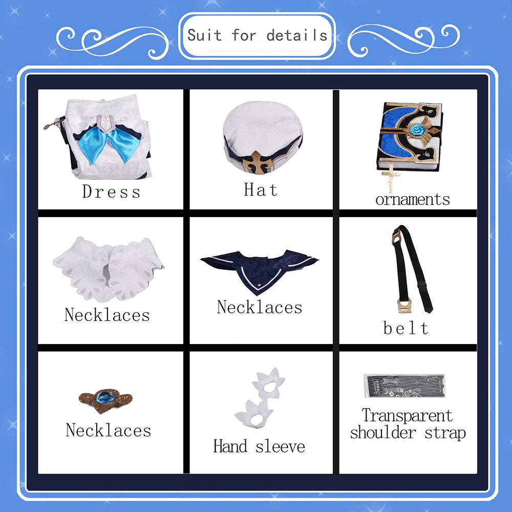 Genshin Impact Barbara Cosplay Costume