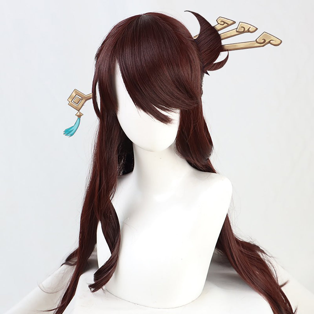 Genshin Impact Beidou Brown Cosplay Wig-Cosplay Instrumentality Project