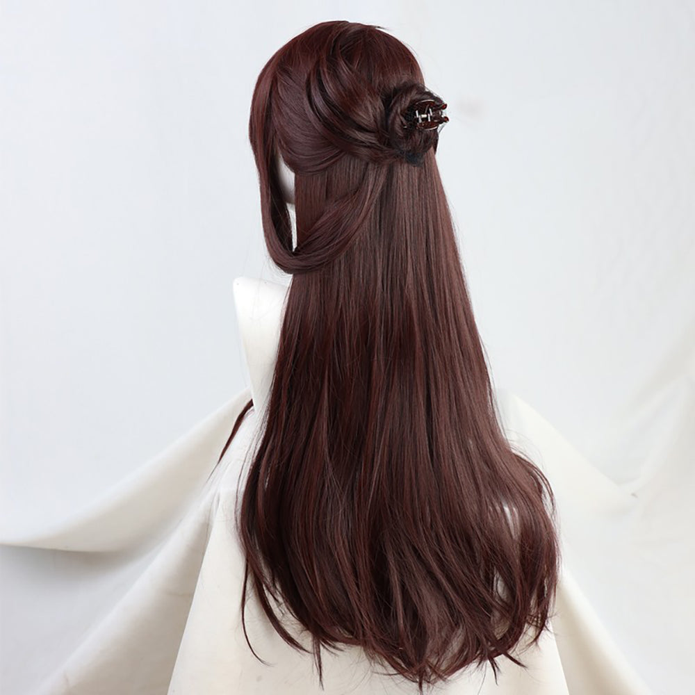 Genshin Impact Beidou Brown Cosplay Wig-Cosplay Instrumentality Project