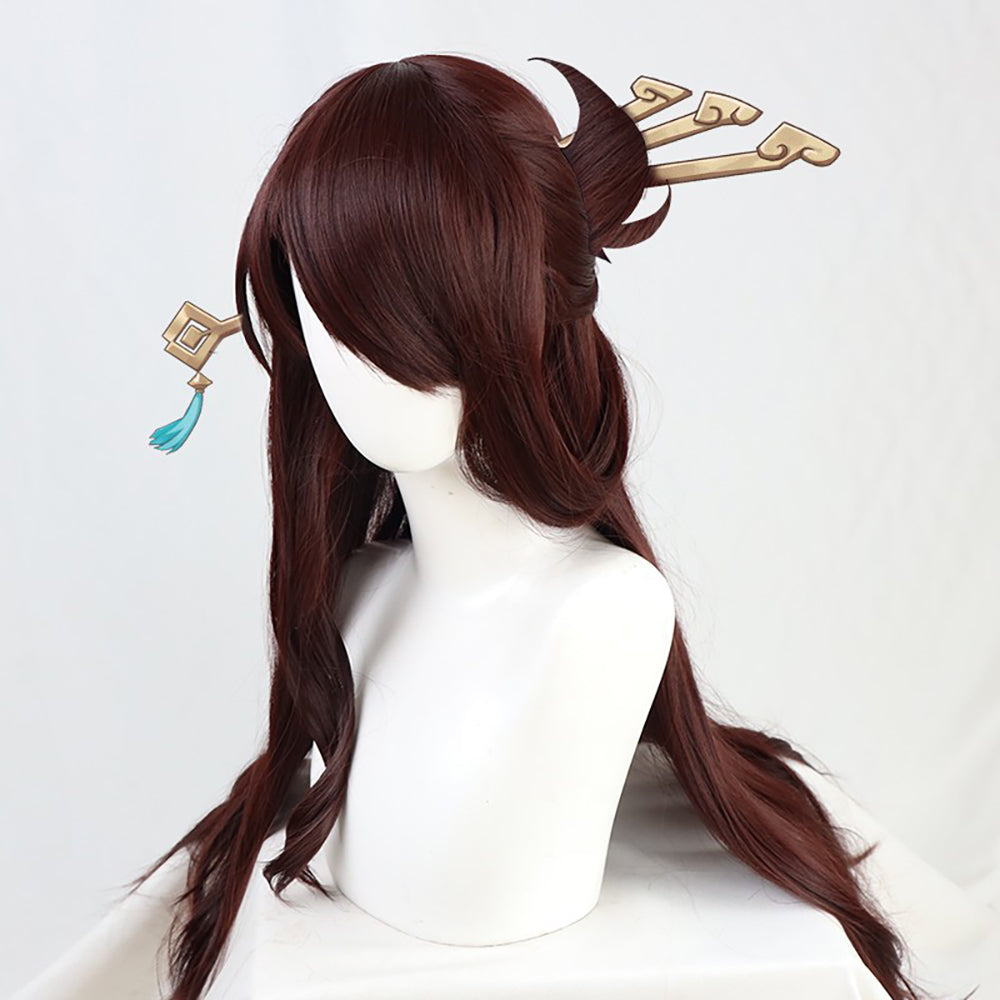 Genshin Impact Beidou Brown Cosplay Wig-Cosplay Instrumentality Project
