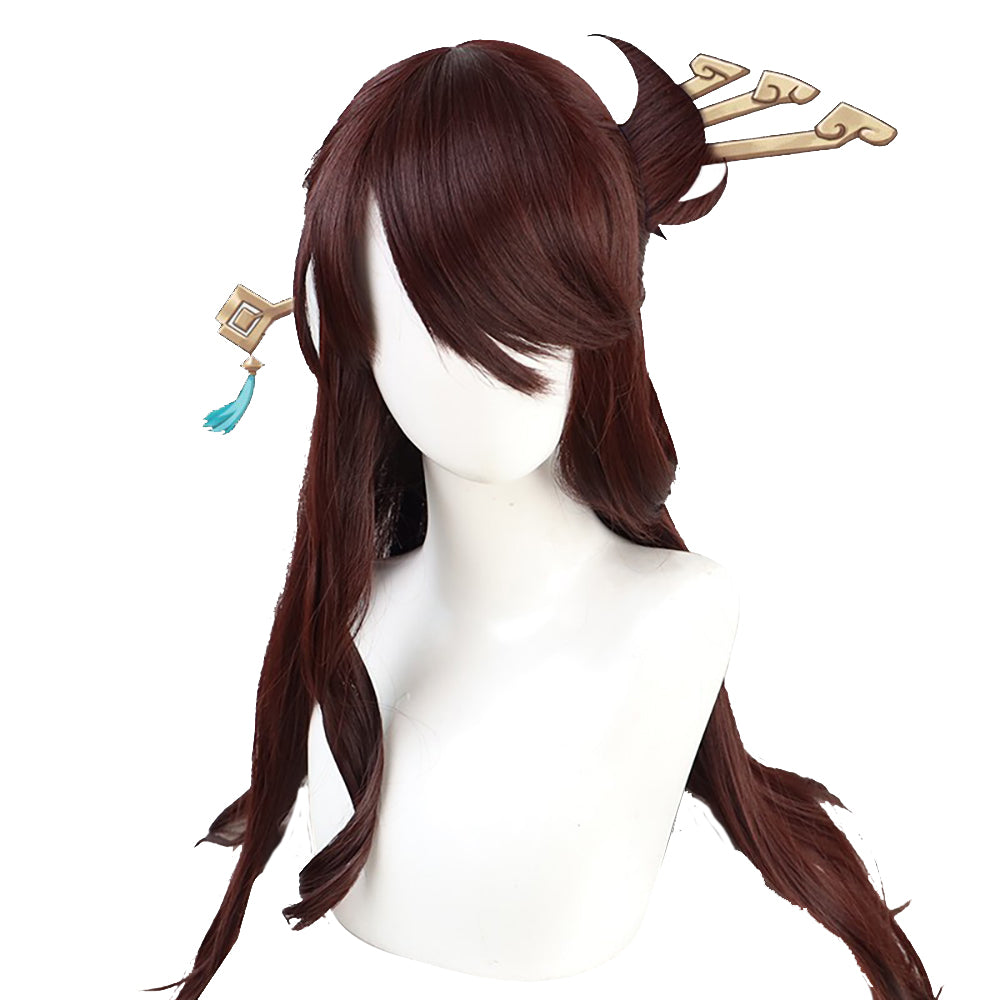 Genshin Impact Beidou Brown Cosplay Wig-Cosplay Instrumentality Project