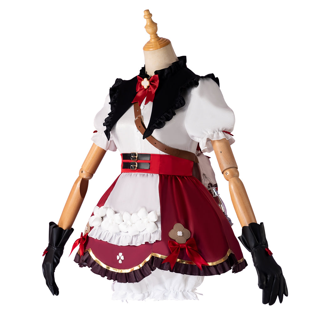 Genshin Impact Blossoming Starlight Klee Cosplay Costume-Cosplay Instrumentality Project