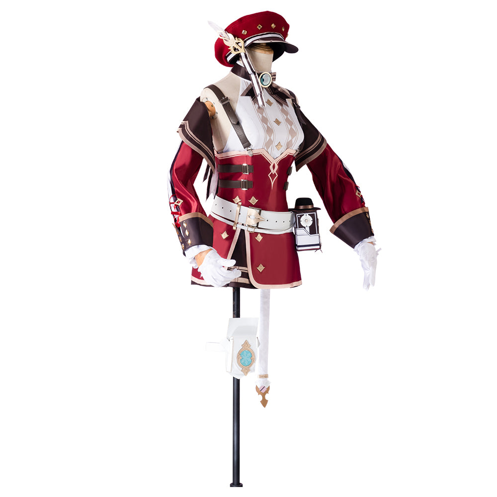 Genshin Impact Charlotte Cosplay Costume