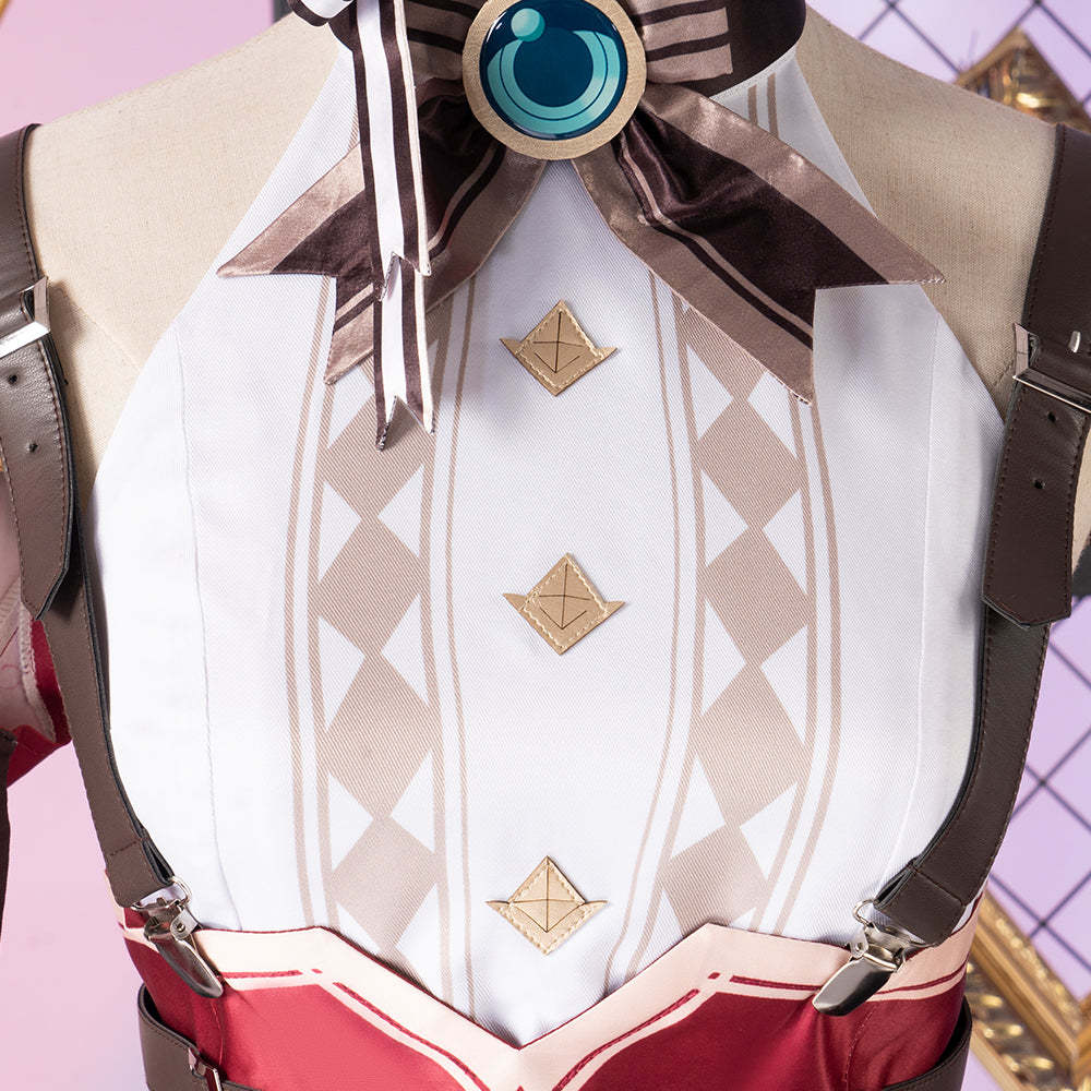 Genshin Impact Charlotte Cosplay Costume