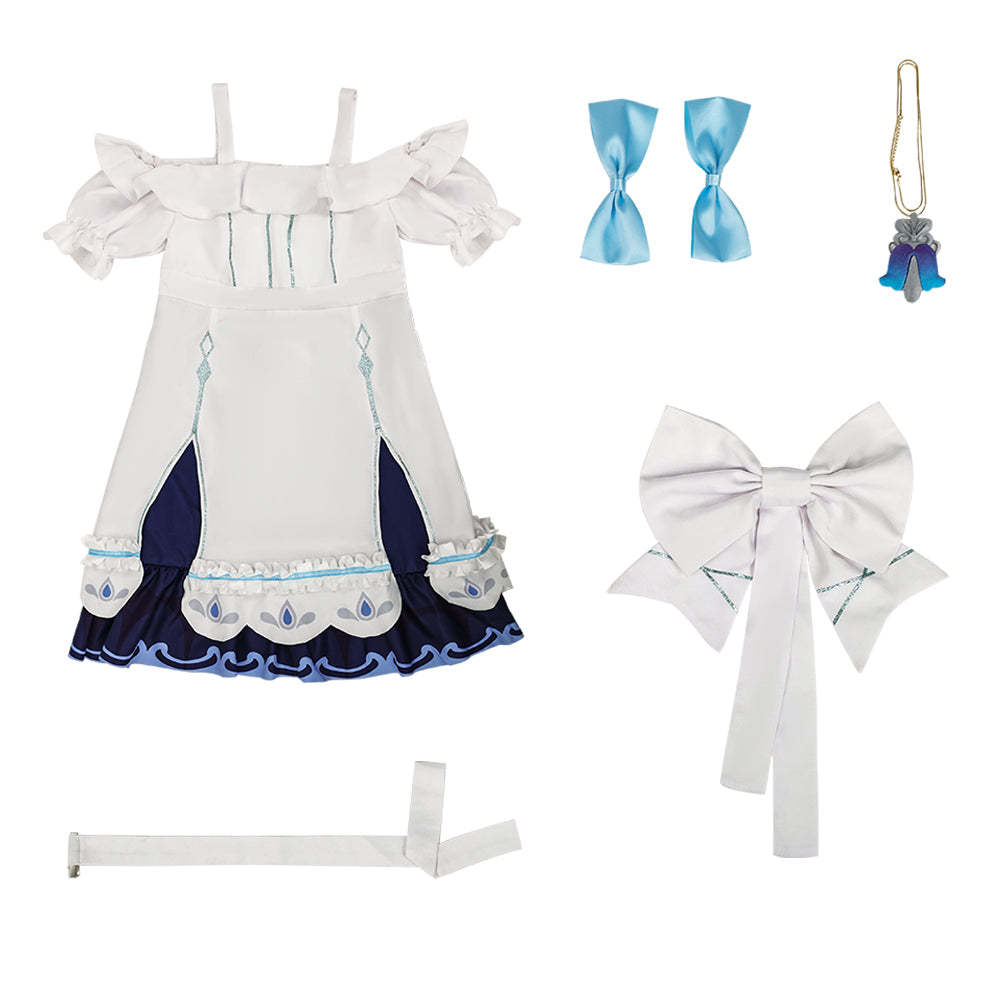 Genshin Impact Clervie Cosplay Costume-Cosplay Instrumentality Project
