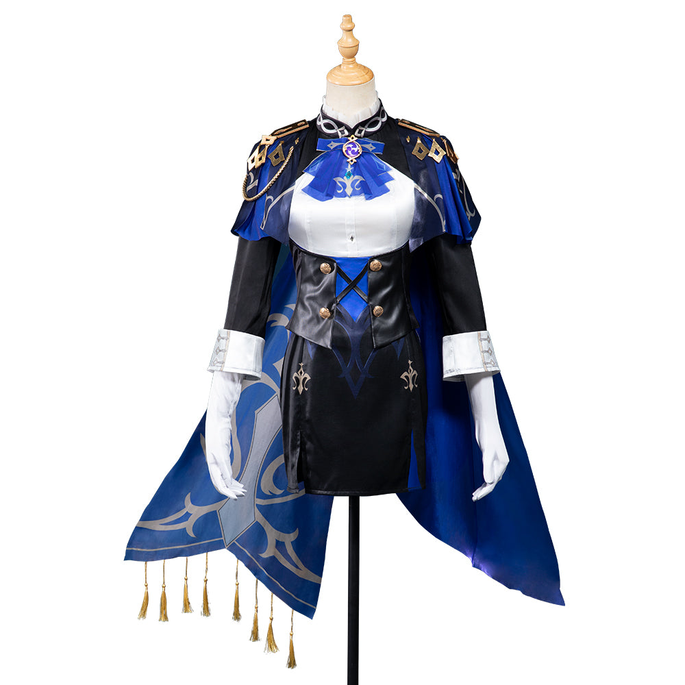 Genshin Impact Clorinde Cosplay Costume-Cosplay Instrumentality Project