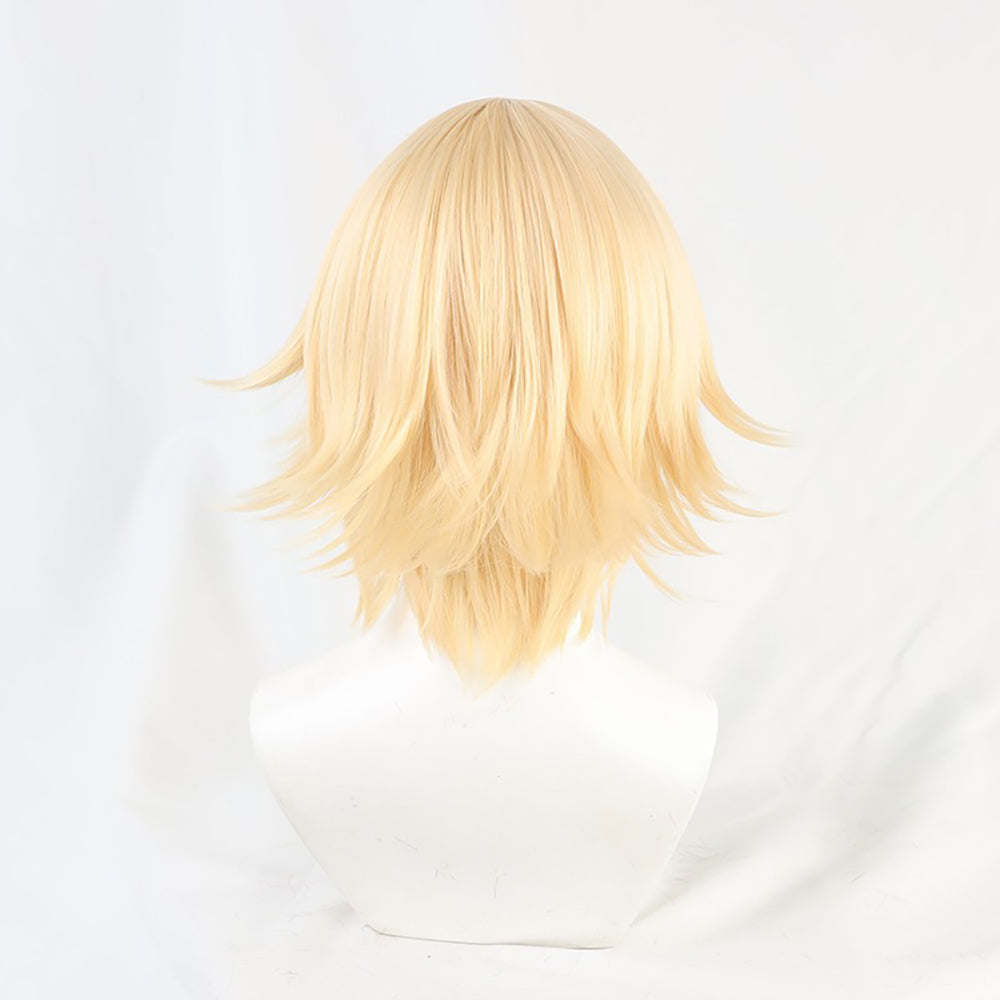 Genshin Impact Dainsleif Golden Cosplay Wig