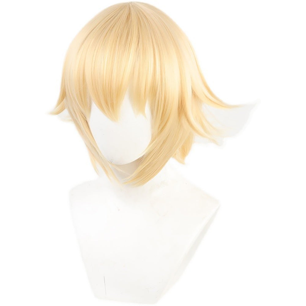 Genshin Impact Dainsleif Golden Cosplay Wig