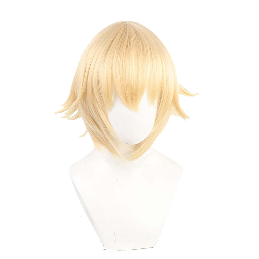 Genshin Impact Dainsleif Golden Cosplay Wig