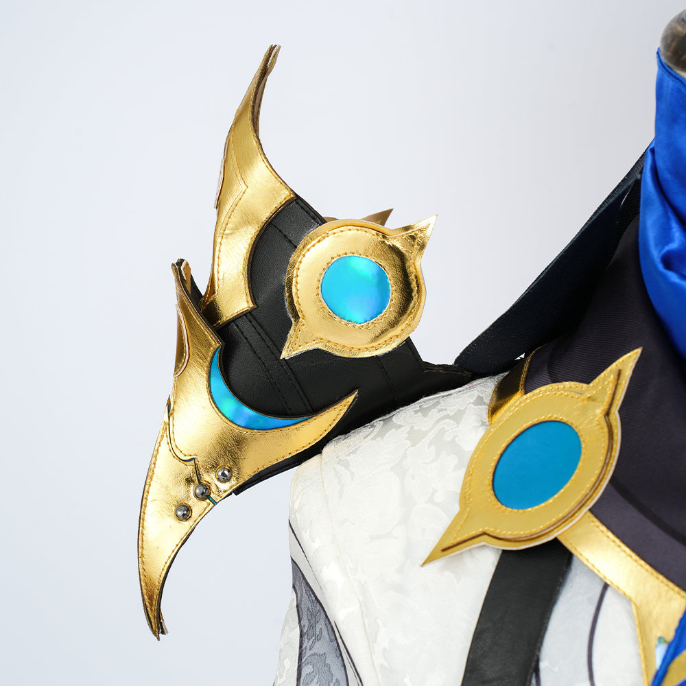 Genshin Impact Lord Il Dottore The Doctor and the Second of the Eleven Fatui Harbingers Cosplay Costume-Cosplay Instrumentality Project