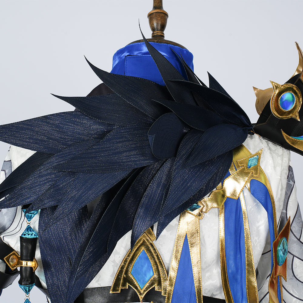 Genshin Impact Lord Il Dottore The Doctor and the Second of the Eleven Fatui Harbingers Cosplay Costume-Cosplay Instrumentality Project