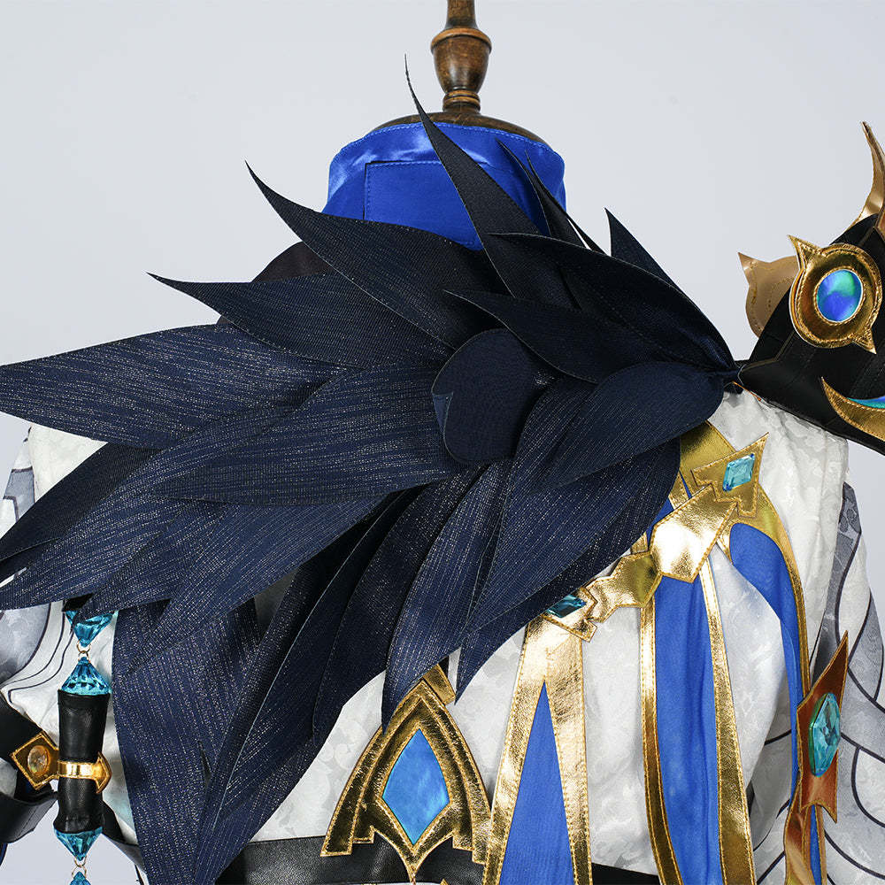 Genshin Impact Lord Il Dottore The Doctor and the Second of the Eleven Fatui Harbingers Cosplay Costume-Cosplay Instrumentality Project