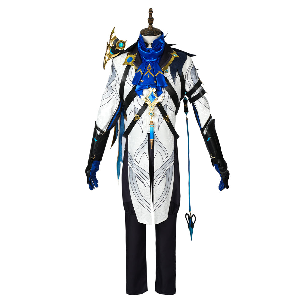 Genshin Impact Lord Il Dottore The Doctor and the Second of the Eleven Fatui Harbingers Cosplay Costume-Cosplay Instrumentality Project