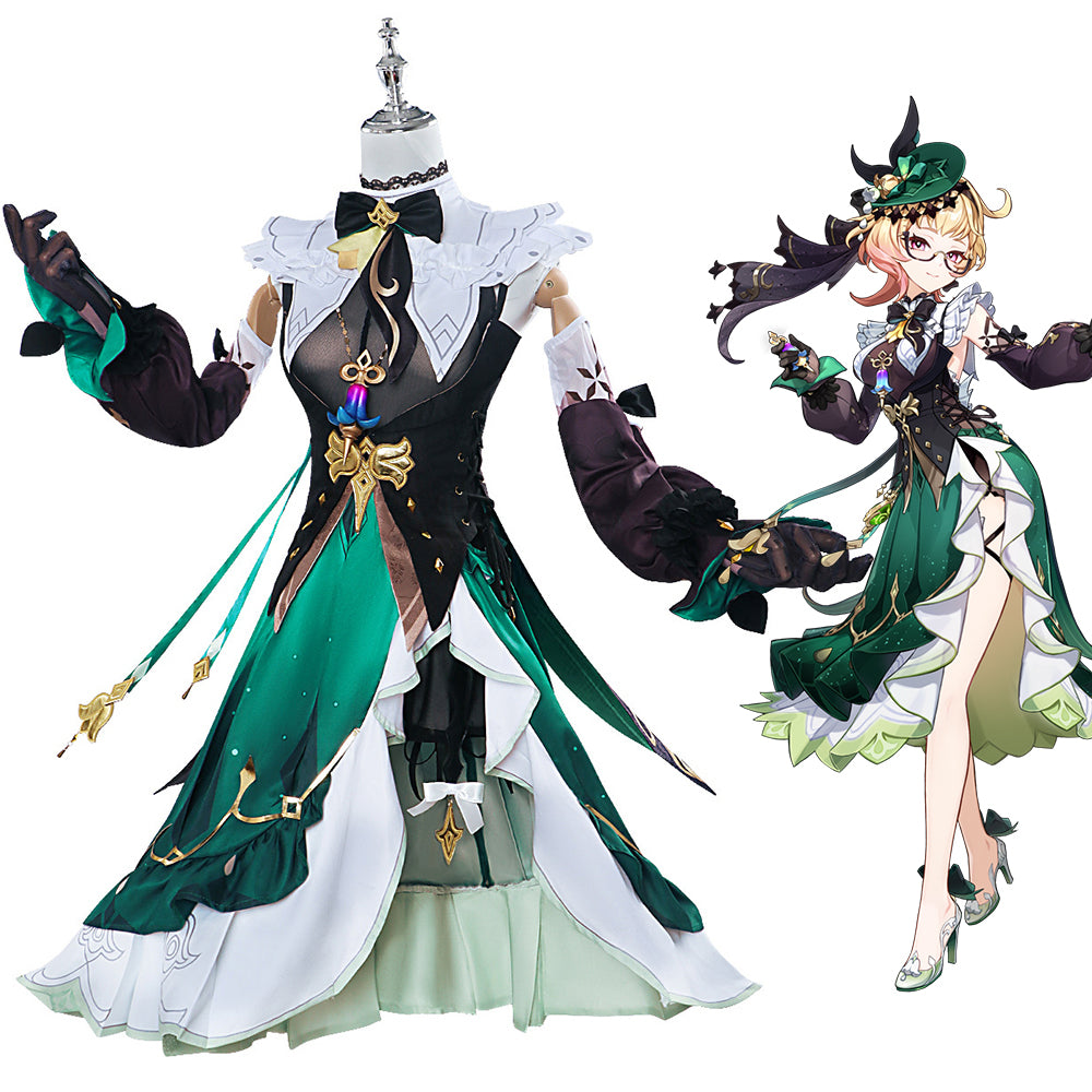 Genshin Impact Emilie Cosplay Costume
