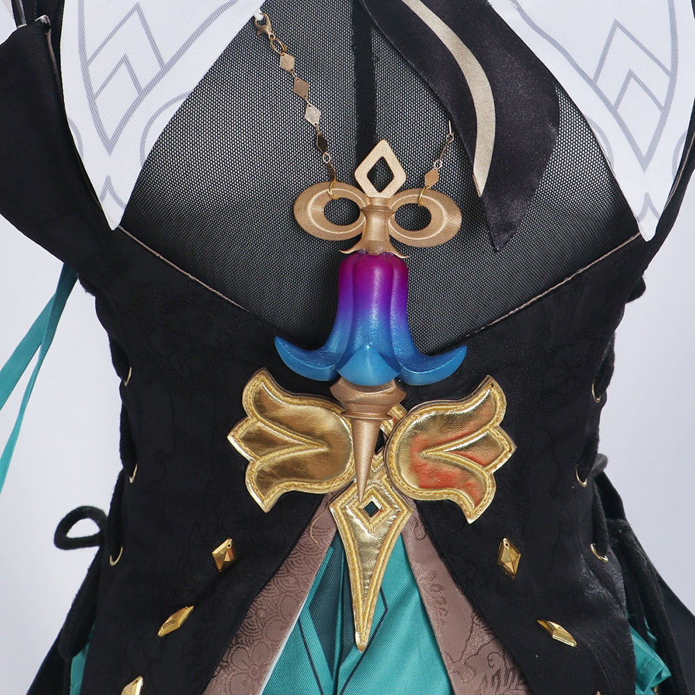 Genshin Impact Emilie Cosplay Costume
