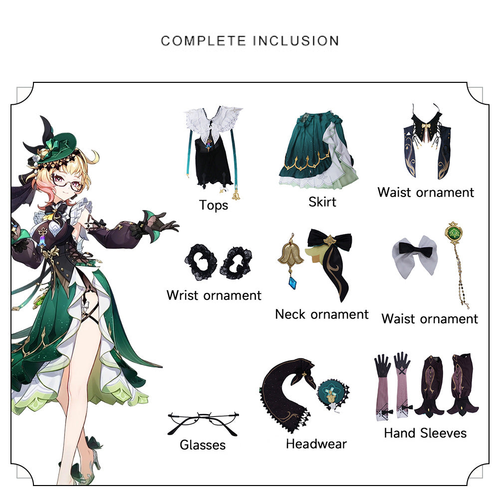 Genshin Impact Emilie Cosplay Costume