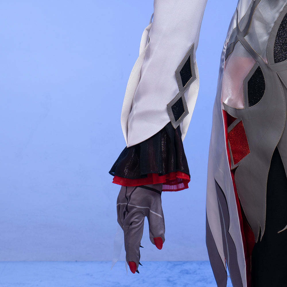 Genshin Impact Fatui Arlecchino Servant Cosplay Costume