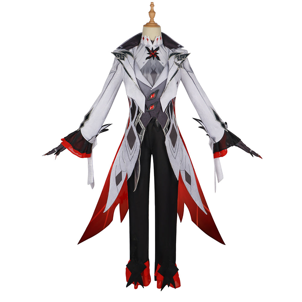 Genshin Impact Fatui Arlecchino Servant Peruere Snezhevna Cosplay Costume-Cosplay Instrumentality Project