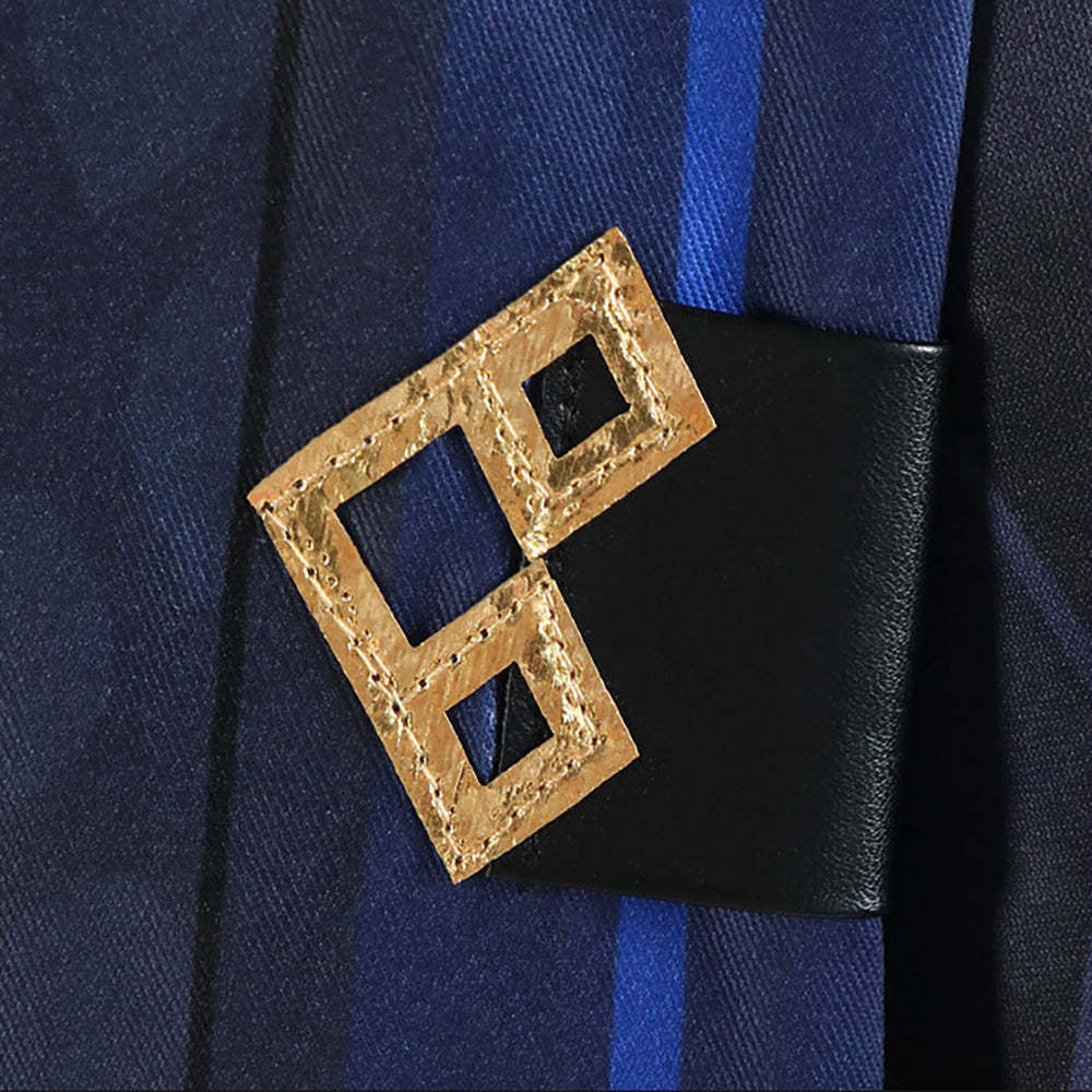 Genshin Impact Fatui The Captain Il Capitano Cosplay Costume