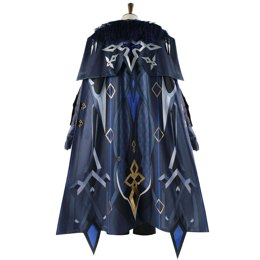 Genshin Impact Fatui The Captain Il Capitano Cosplay Costume