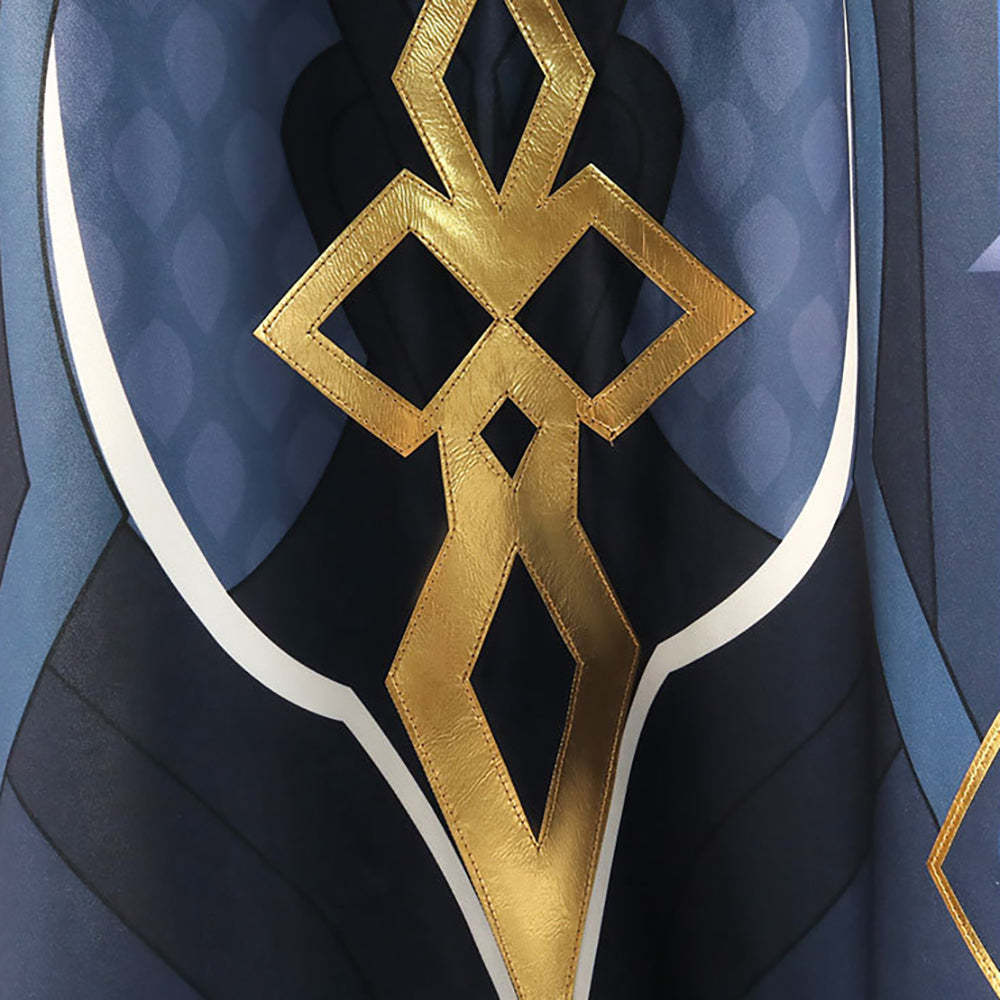 Genshin Impact Fatui The Captain Il Capitano Cosplay Costume