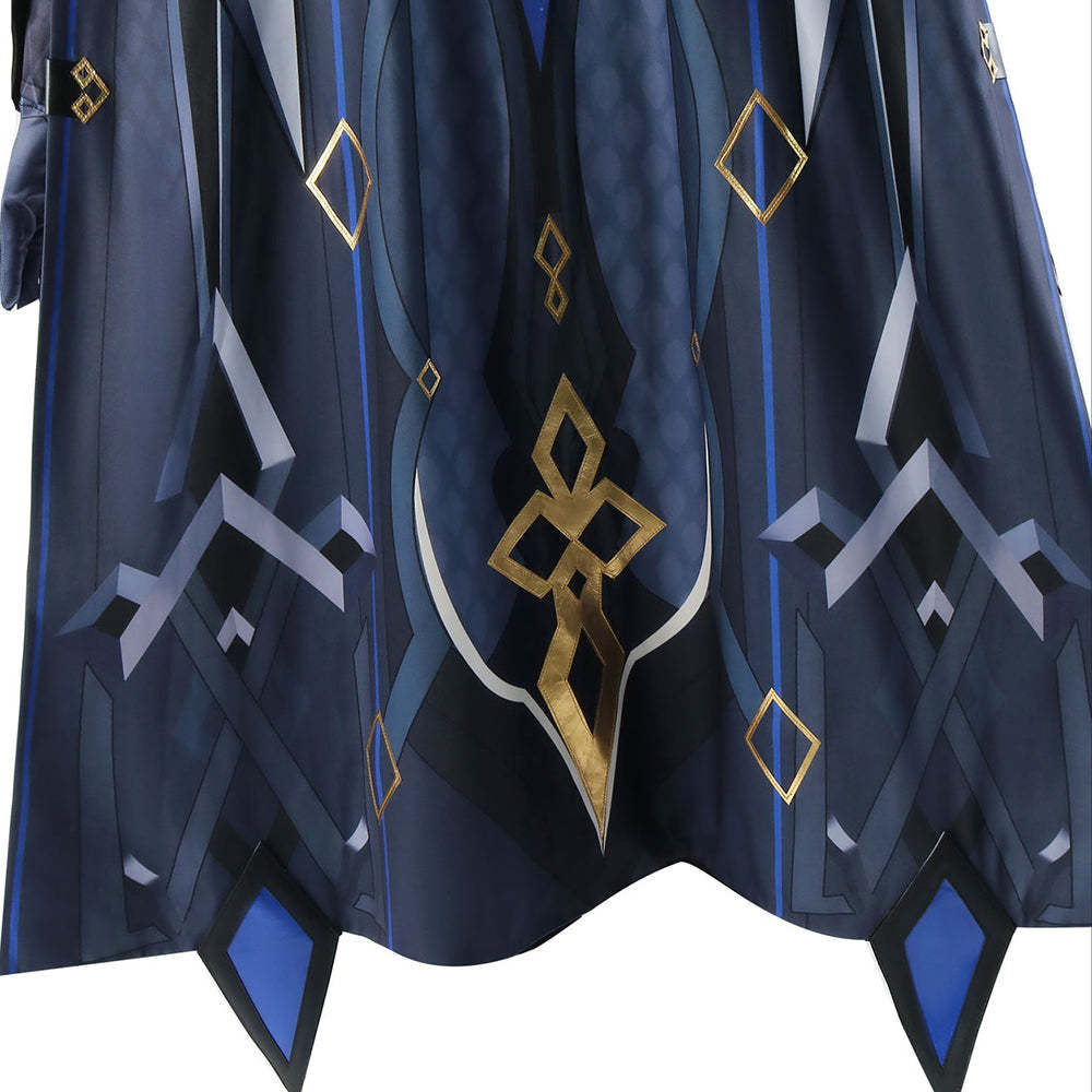 Genshin Impact Fatui The Captain Il Capitano Cosplay Costume