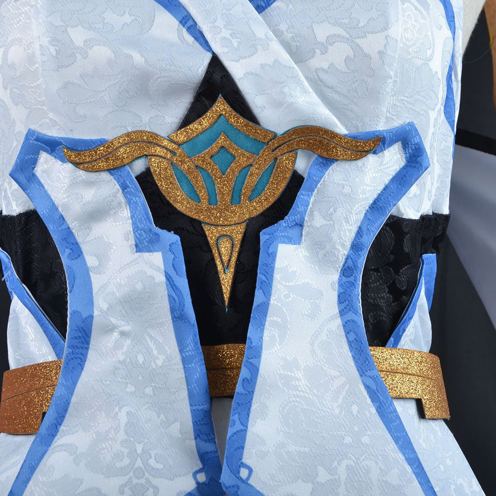 Genshin Impact Female Traveler Lumine Cosplay Costume-Cosplay Instrumentality Project