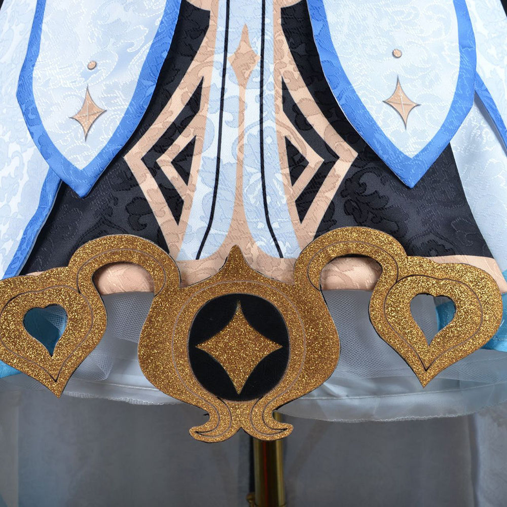 Genshin Impact Female Traveler Lumine Cosplay Costume-Cosplay Instrumentality Project