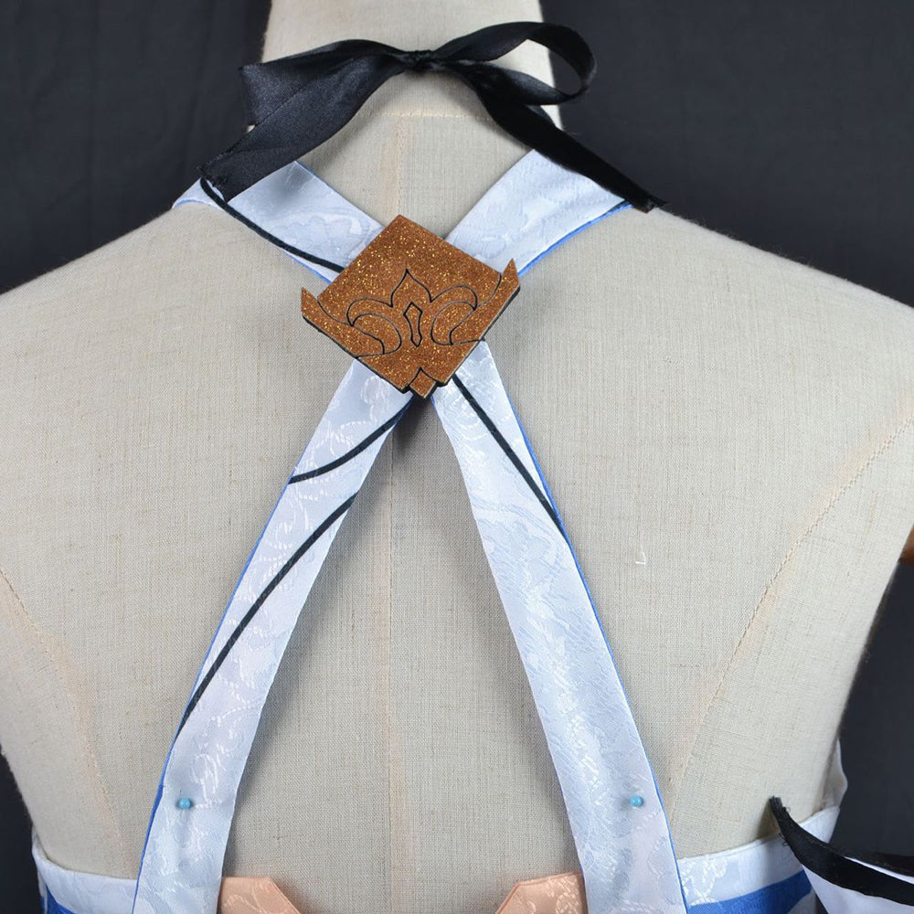 Genshin Impact Female Traveler Lumine Cosplay Costume-Cosplay Instrumentality Project