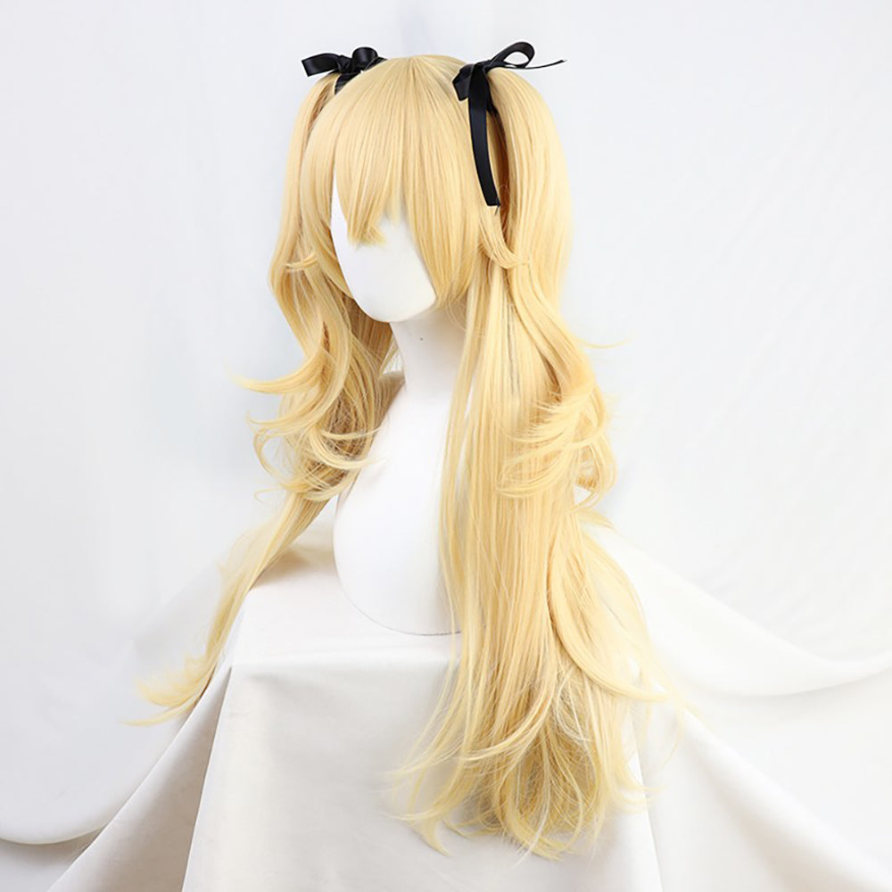 Genshin Impact Fischl Golden Cosplay Wig-Cosplay Instrumentality Project