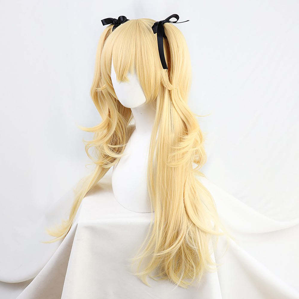 Genshin Impact Fischl Golden Cosplay Wig-Cosplay Instrumentality Project