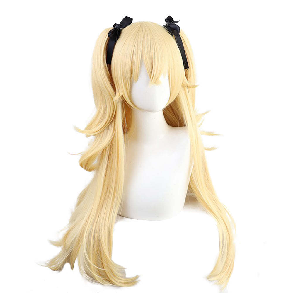 Genshin Impact Fischl Golden Cosplay Wig-Cosplay Instrumentality Project